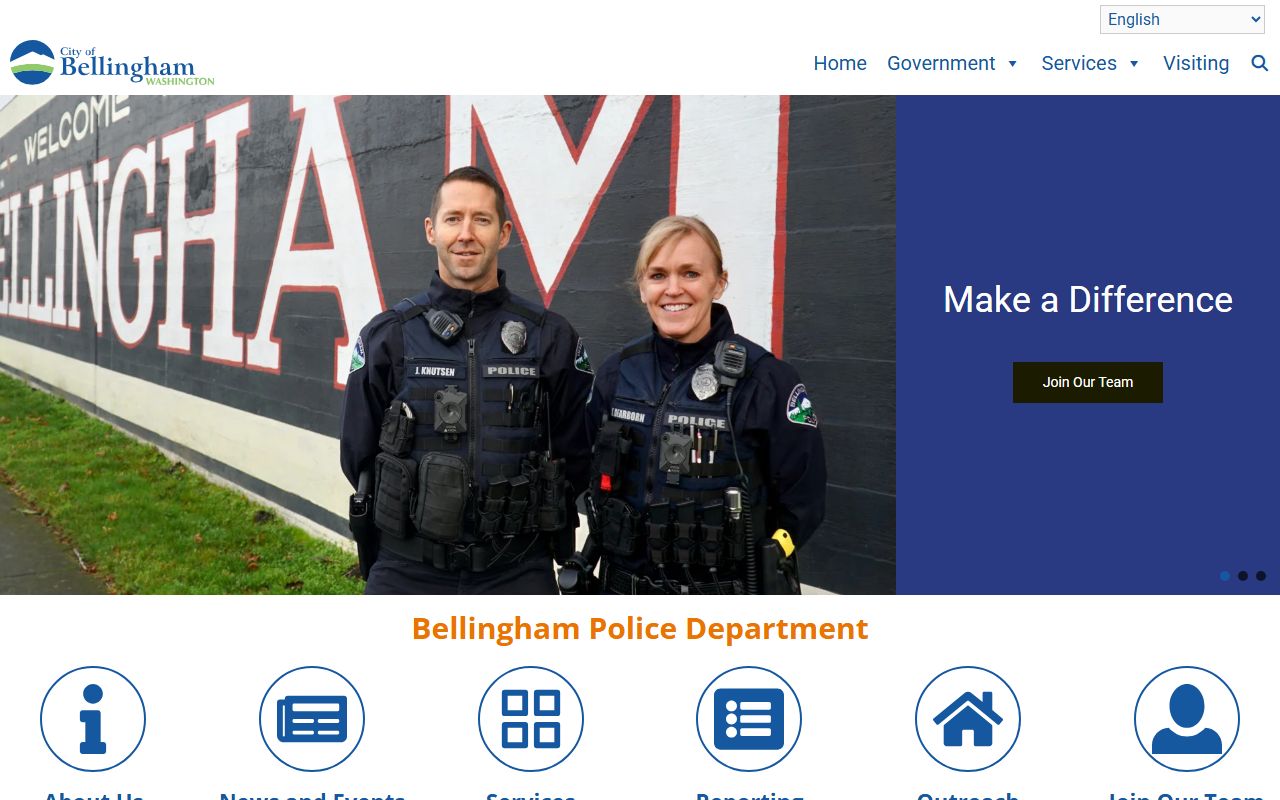 Bellingham Police Department booking records