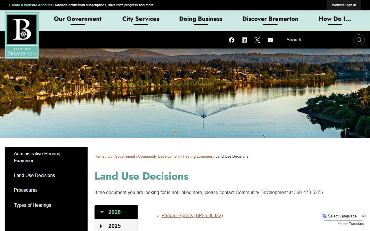 Bremerton Police Department booking records