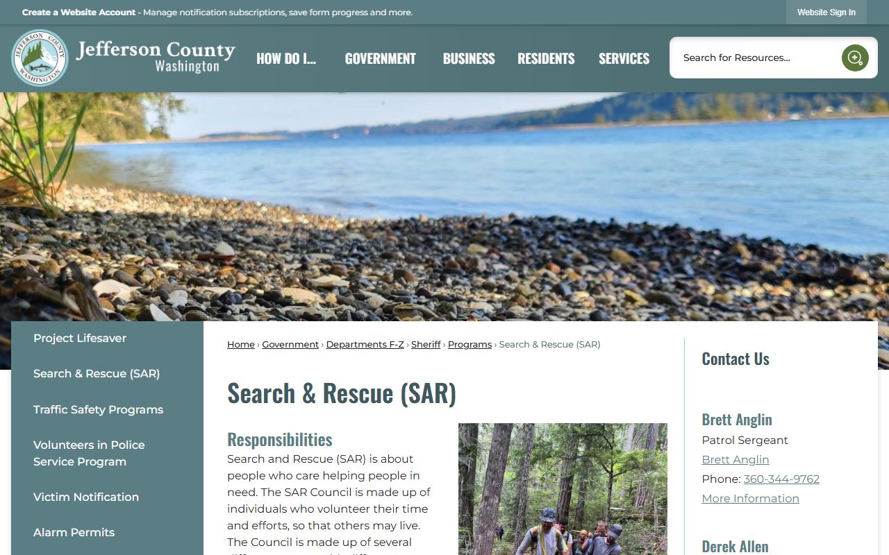 Jefferson County booking records sheriff page