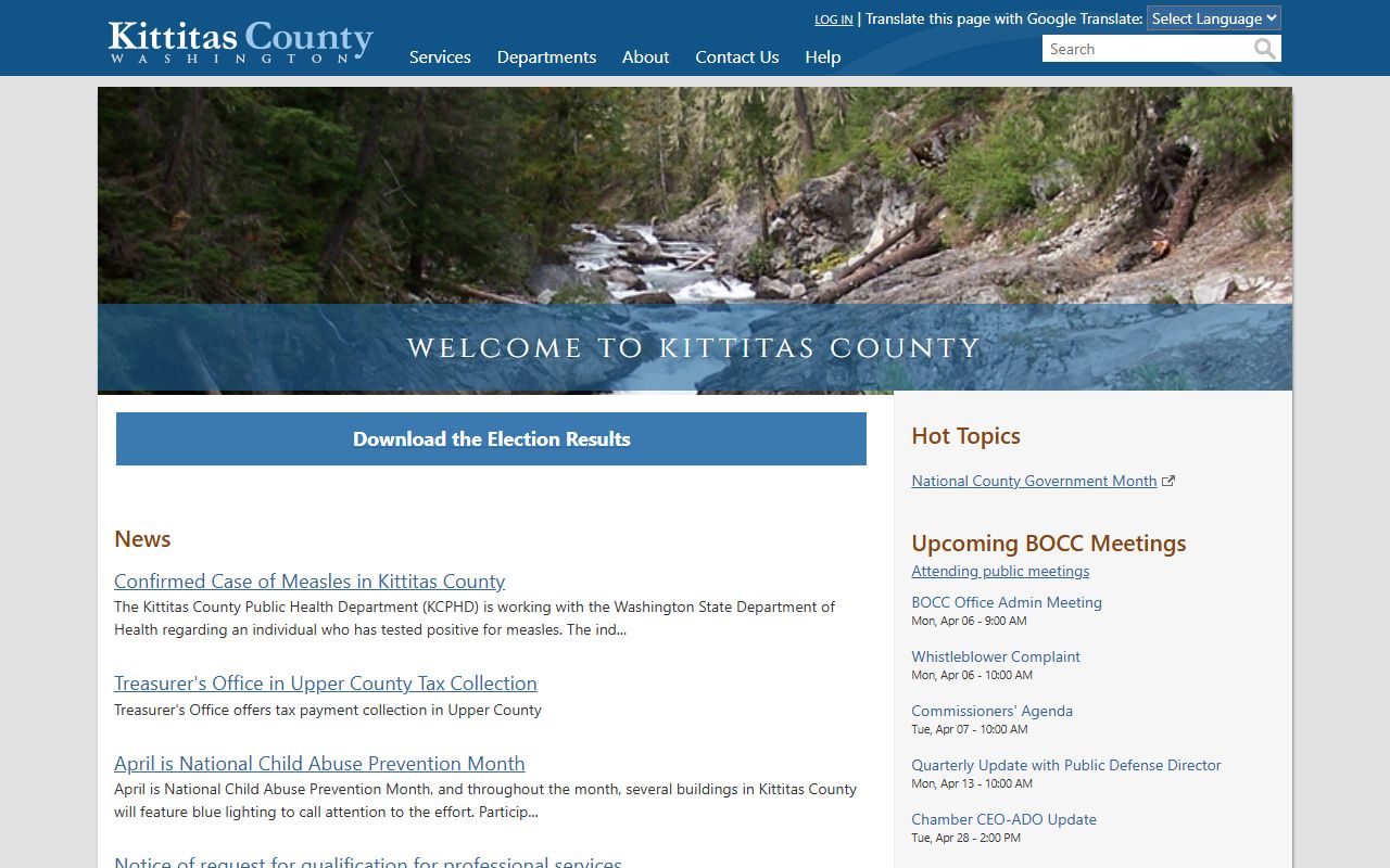 Kittitas County booking records county portal