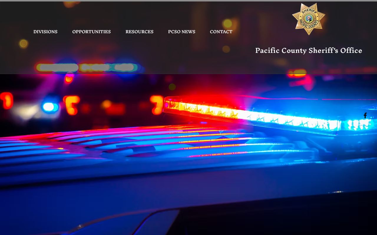 Pacific County booking records arrest reports