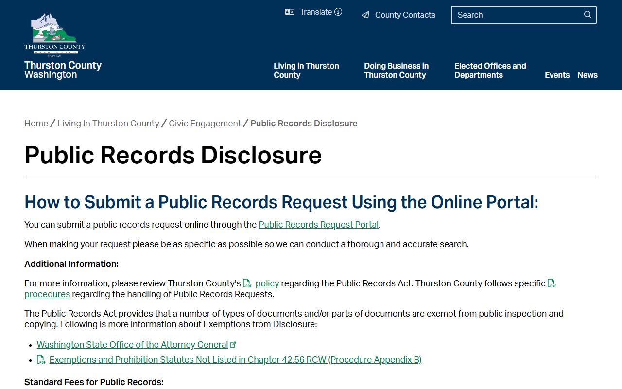 Thurston County public records Tumwater booking reports